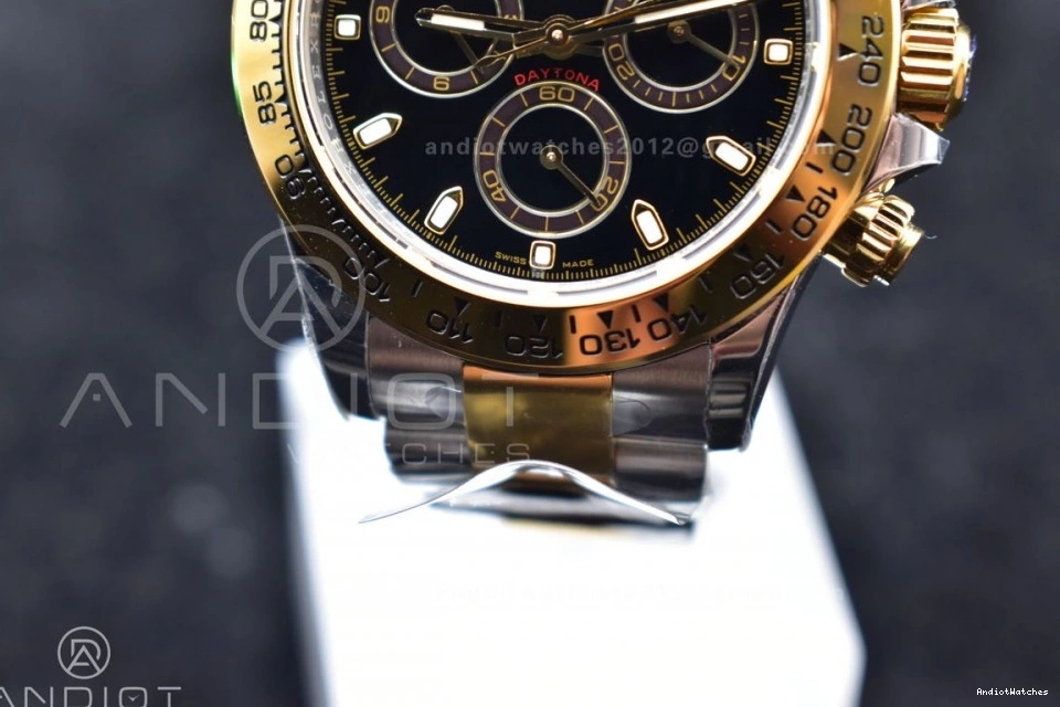 Best BTF and 116503 Daytona Bracelet Dial 1:1 SS Modern SA Edition Case Black 734 904L 1007
